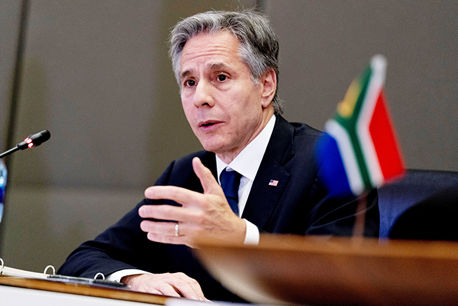 image Blinken says China rejects status quo of Taiwan situation