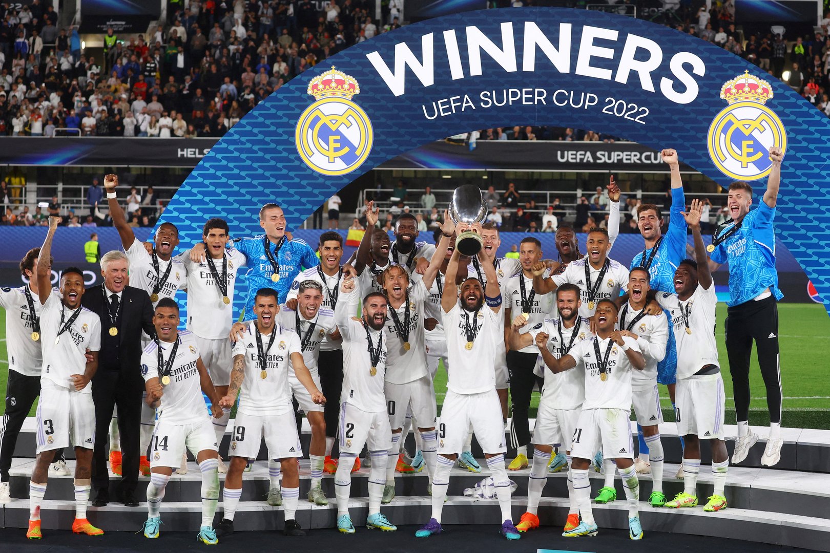 image Real beat Eintracht 2-0 for record-equalling fifth UEFA Super Cup win