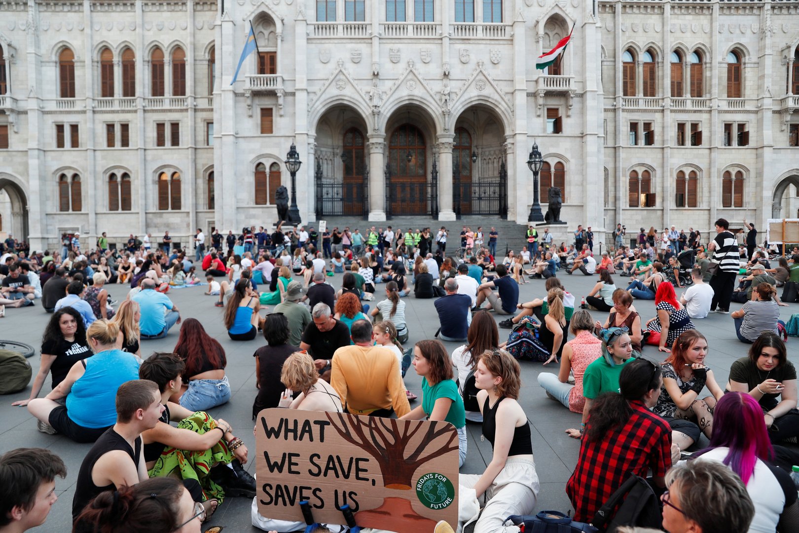 image Hungarians protest at looser logging rules to tackle energy crunch