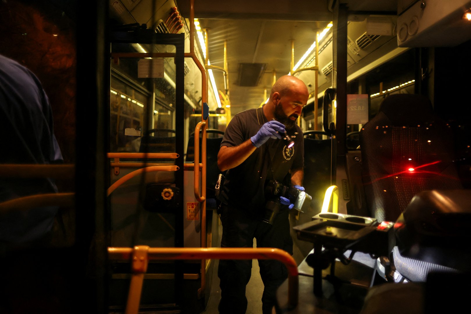 image Seven hurt in gun attack on Jewish worshippers&#8217; bus in Jerusalem