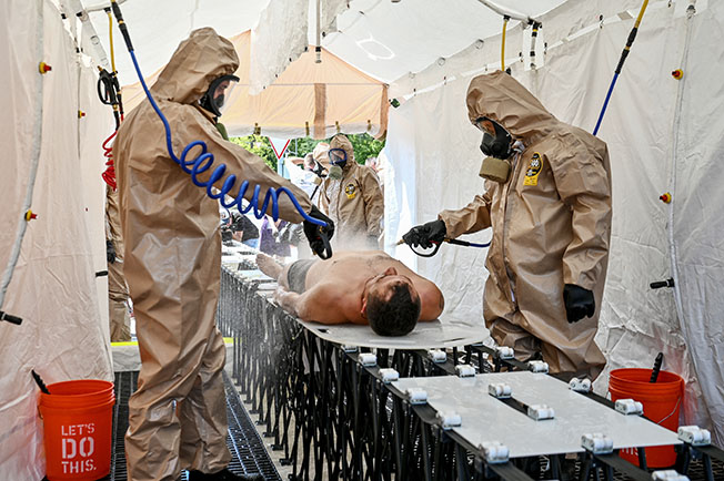 image Russia and Ukraine accuse each other of shelling around nuclear plant