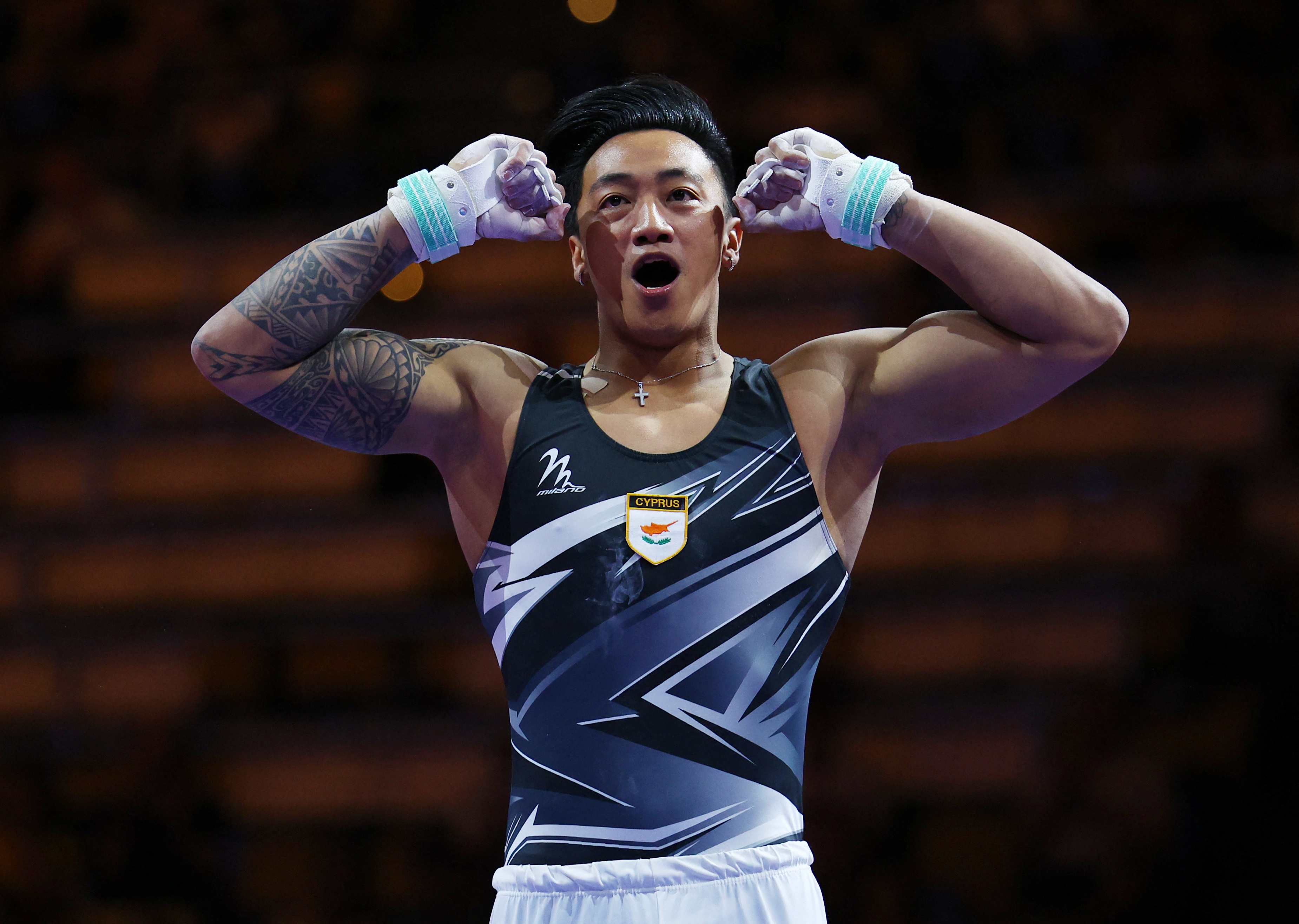 image Georgiou hailed after winning gold at European Gymnastics Championships