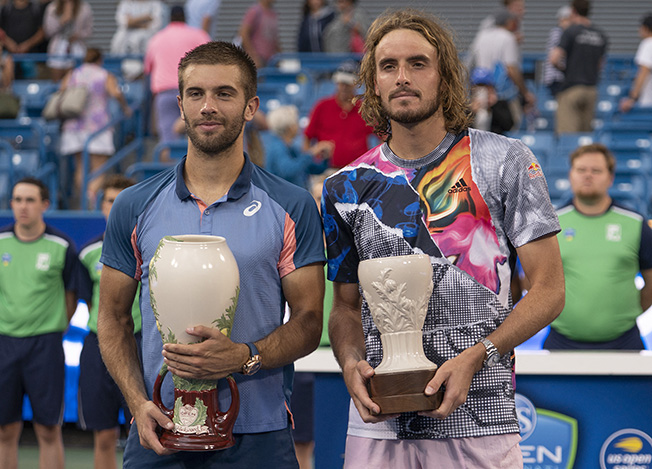 image Tsitsipas searching for answer after Cincinnati final loss to Coric