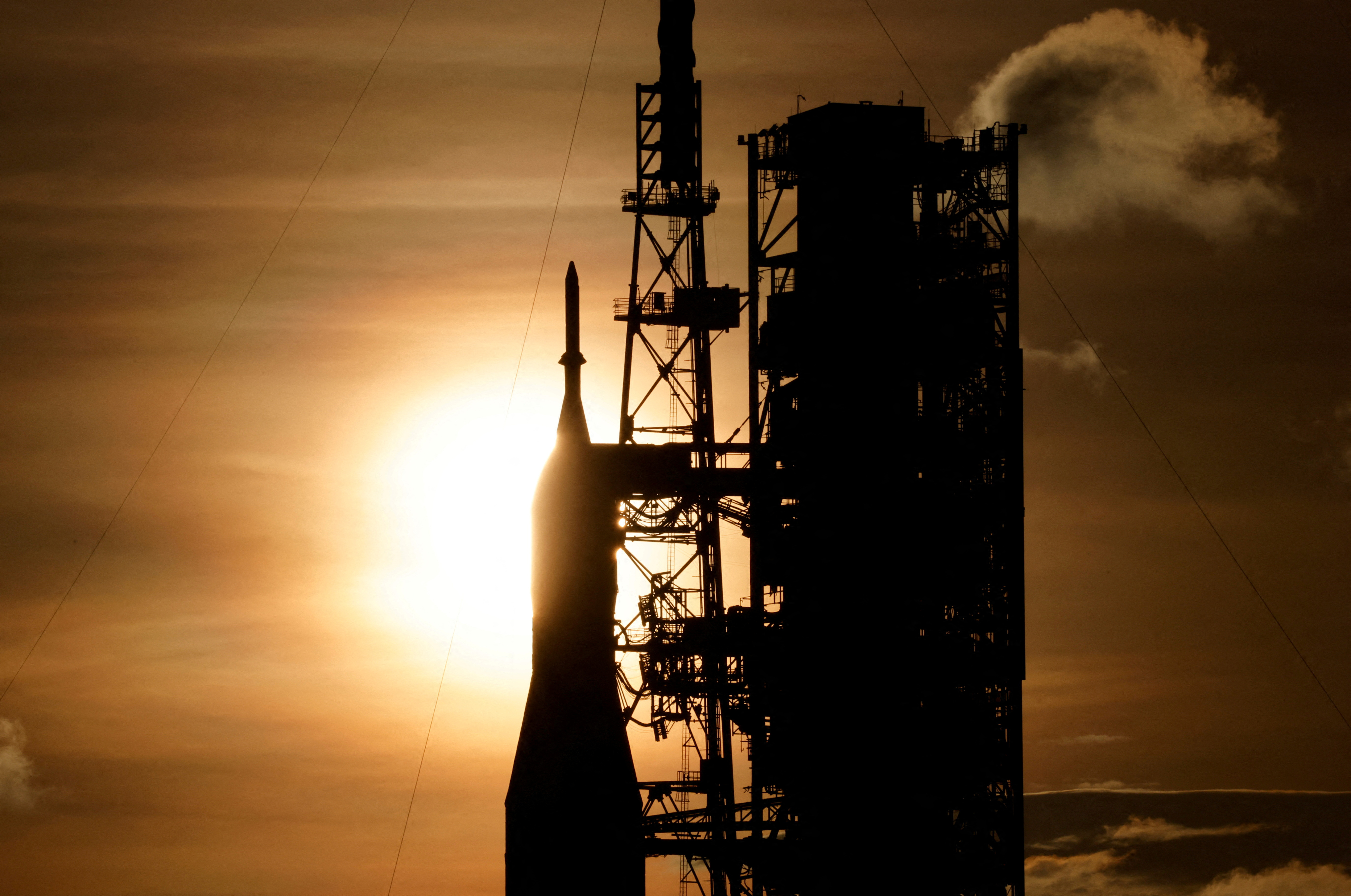 image NASA poised for historic Artemis I lunar launch from Florida