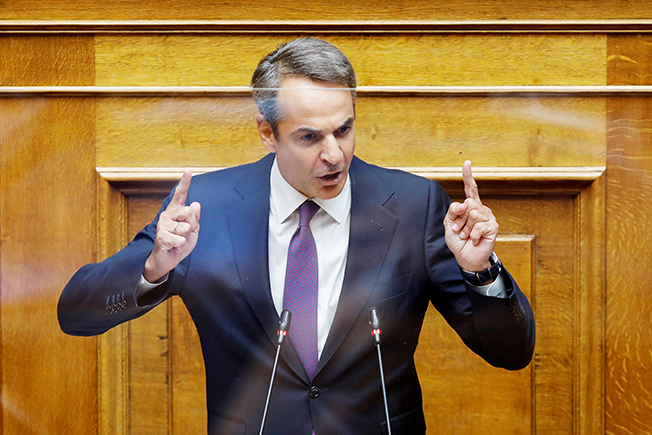 image Greek PM takes heat over phone tapping scandal, defends spy service&#8217;s work