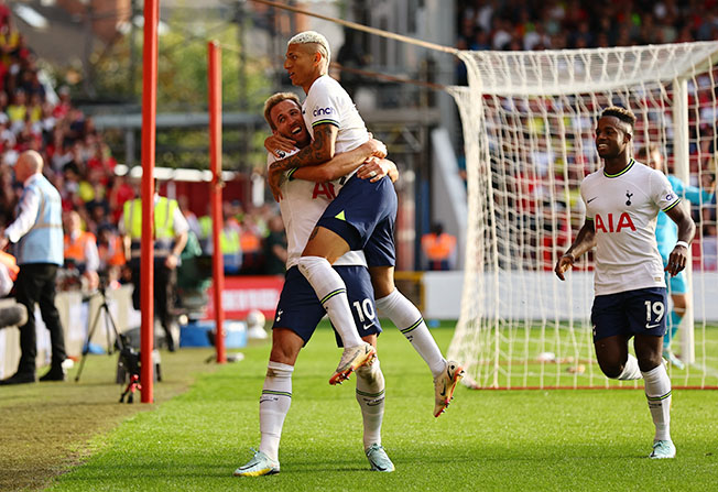 image Kane gives Spurs 2-0 win over Nottingham Forest