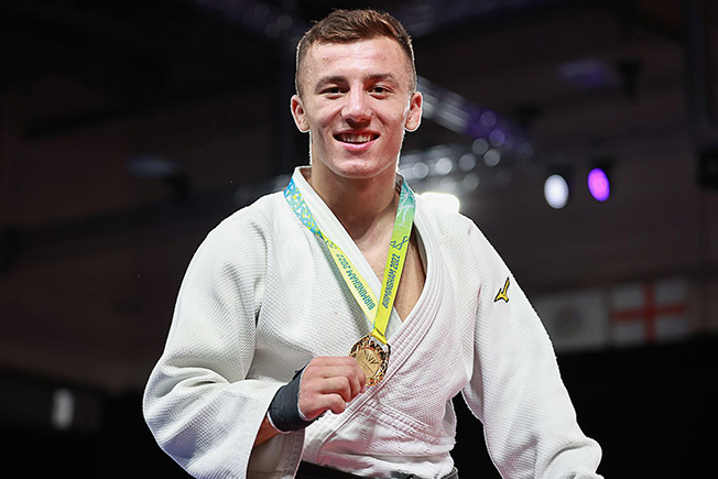 image Balarjishvili wins judo gold for Cyprus at Commonwealth Games