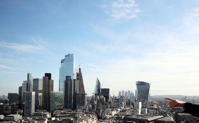 image UK economy shrank record 11% in 2020, worst since 1709