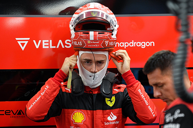 image Leclerc bids to give Ferrari a lift in Spa