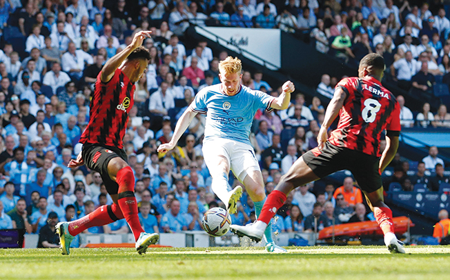 image Easy wins for Man City and Arsenal in Premier League
