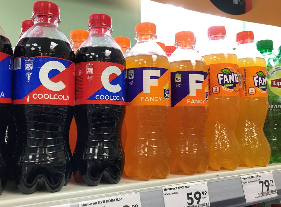 image Coca-Cola and McDonald&#8217;s left Russia. Their brands stayed behind