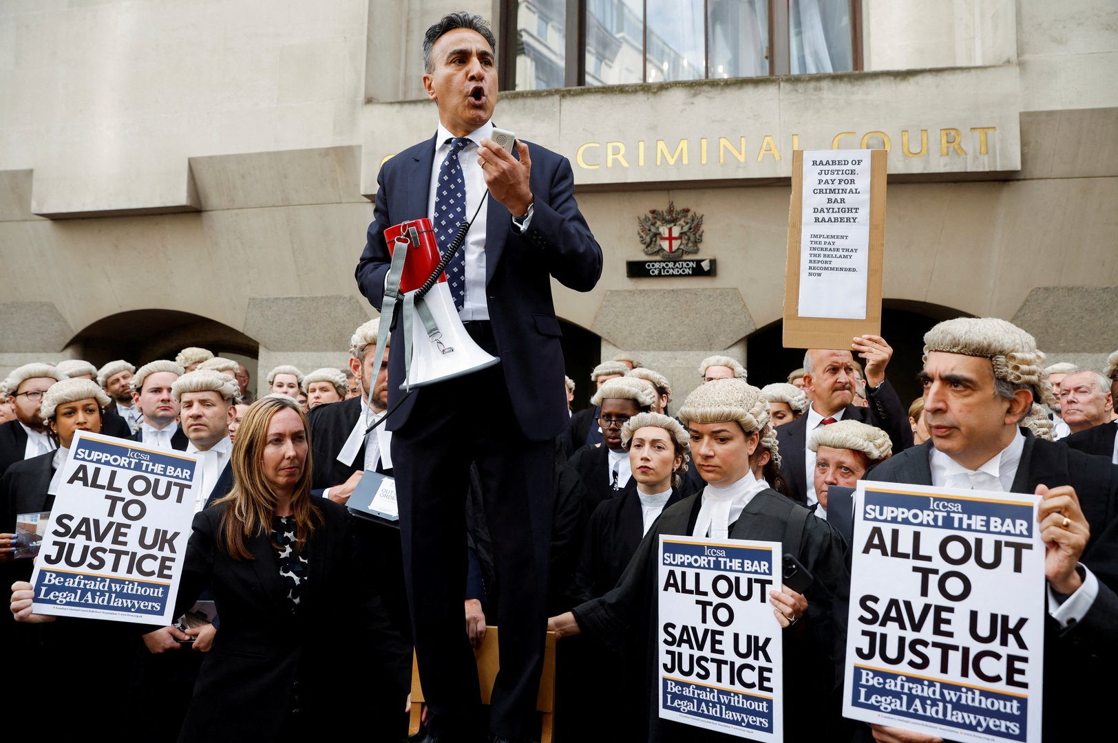 image Criminal barristers strike in self defence