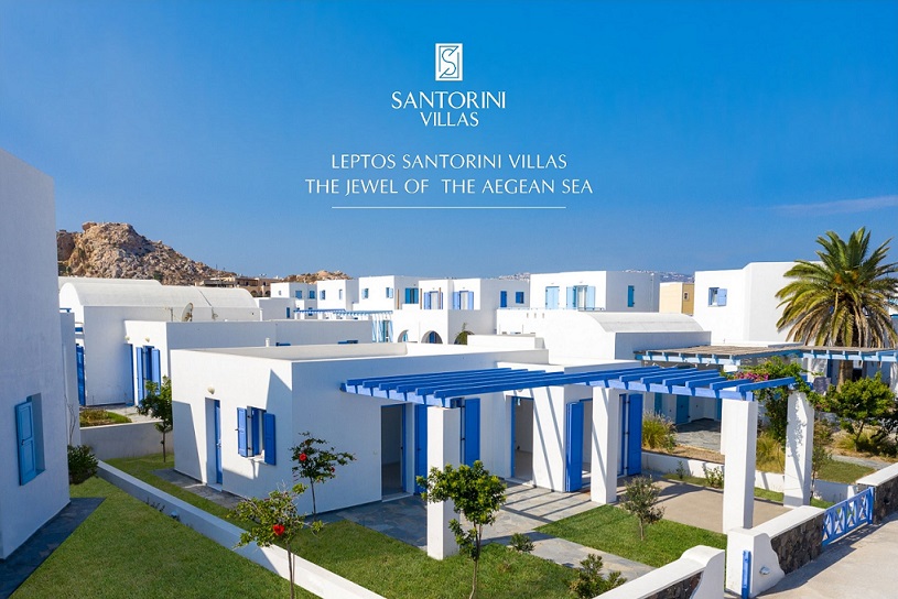 image Leptos Santorini Villas: located on the jewel of the Aegean Sea