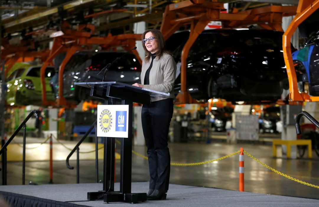 image GM restores quarterly dividend after more than two years