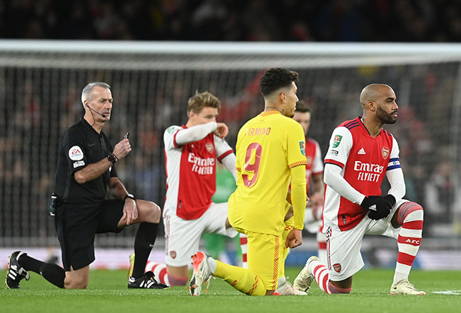image Teams to limit &#8216;taking the knee&#8217; to significant games