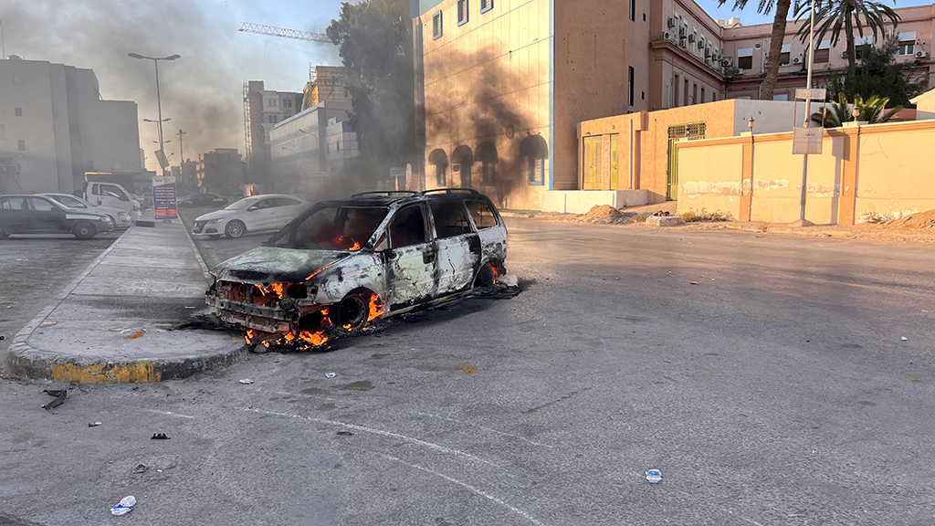 image Libya&#8217;s Tripoli quiet after worst fighting in two years
