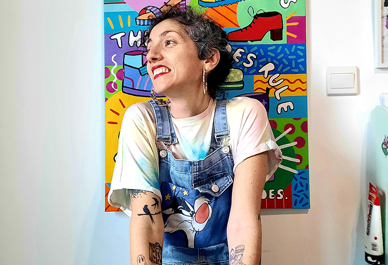 image A minute with Michelle Theodotou Artist paintbrushinmytea