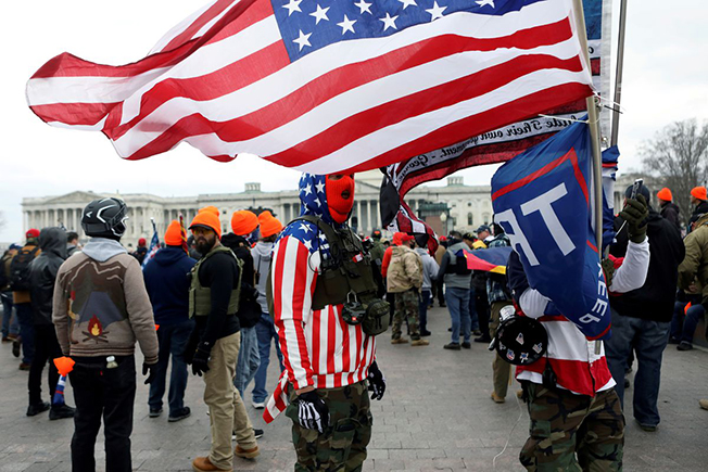 image Proud Boys recruit sentenced to 4.5 years for role in US Capitol riot
