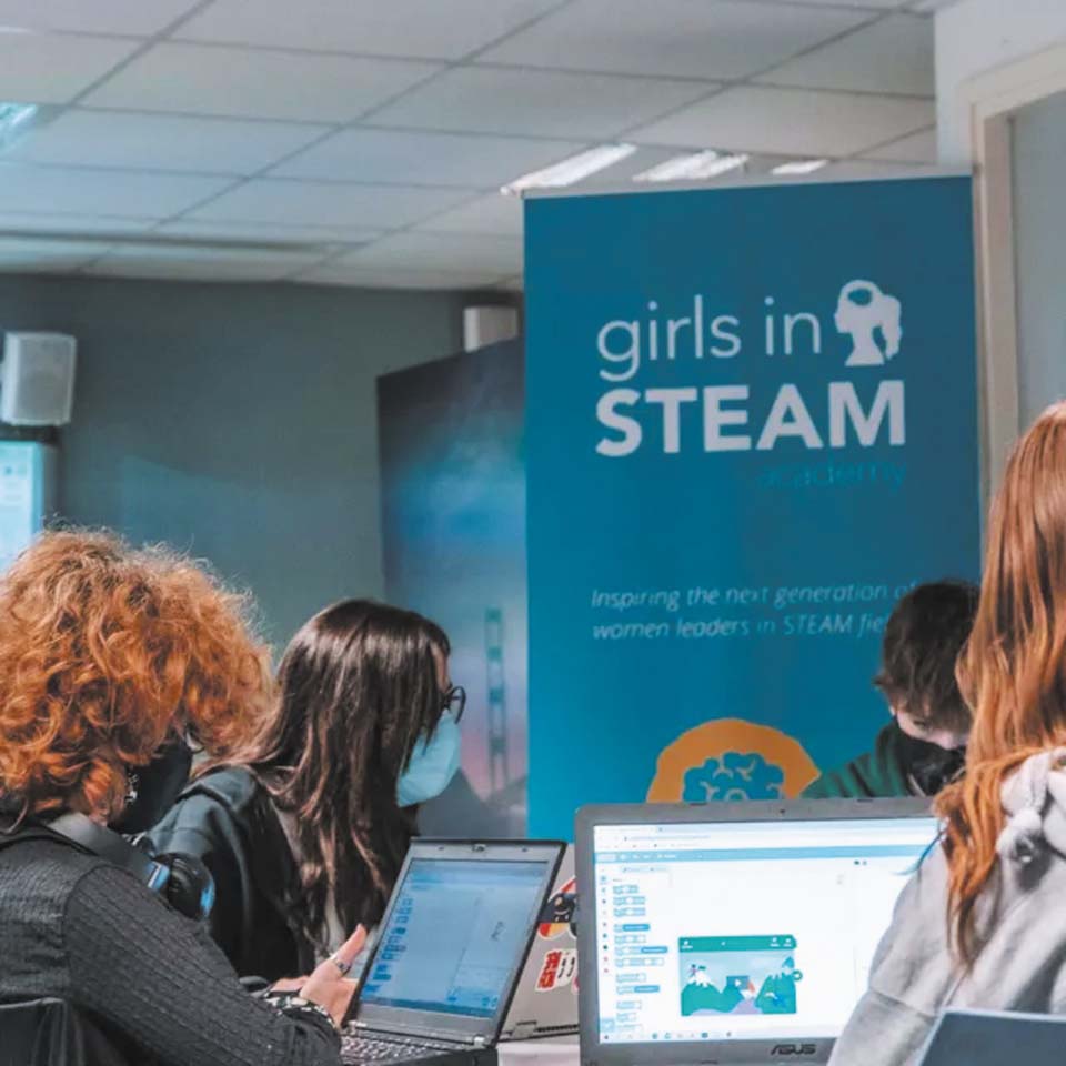 image Programme for teen girls interested in STEAM