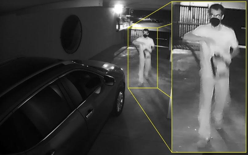 image Police search for wanted man