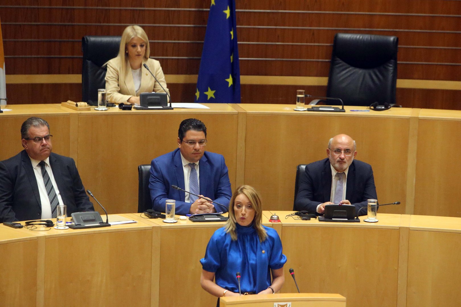 image Division of Cyprus is a European issue, EP president says (Updated)