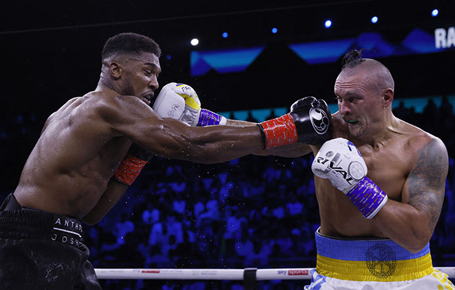 image Joshua accepts terms for December 3 title fight with Fury