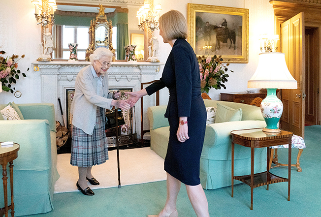 image Truss appointed as Britain&#8217;s PM, Johnson bows out