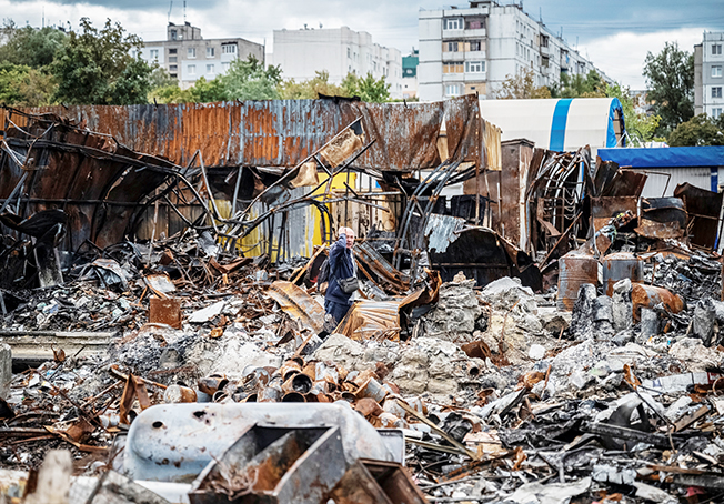 image Rebuilding Ukraine after Russian invasion may cost $350 billion