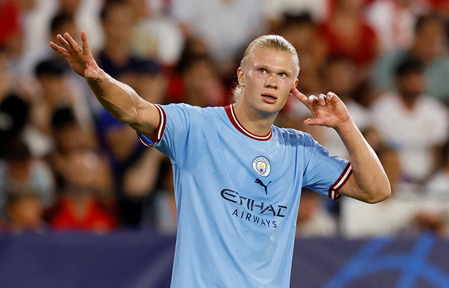 image Injured Haaland &#8216;feeling better&#8217; ahead of Leicester trip, says Guardiola