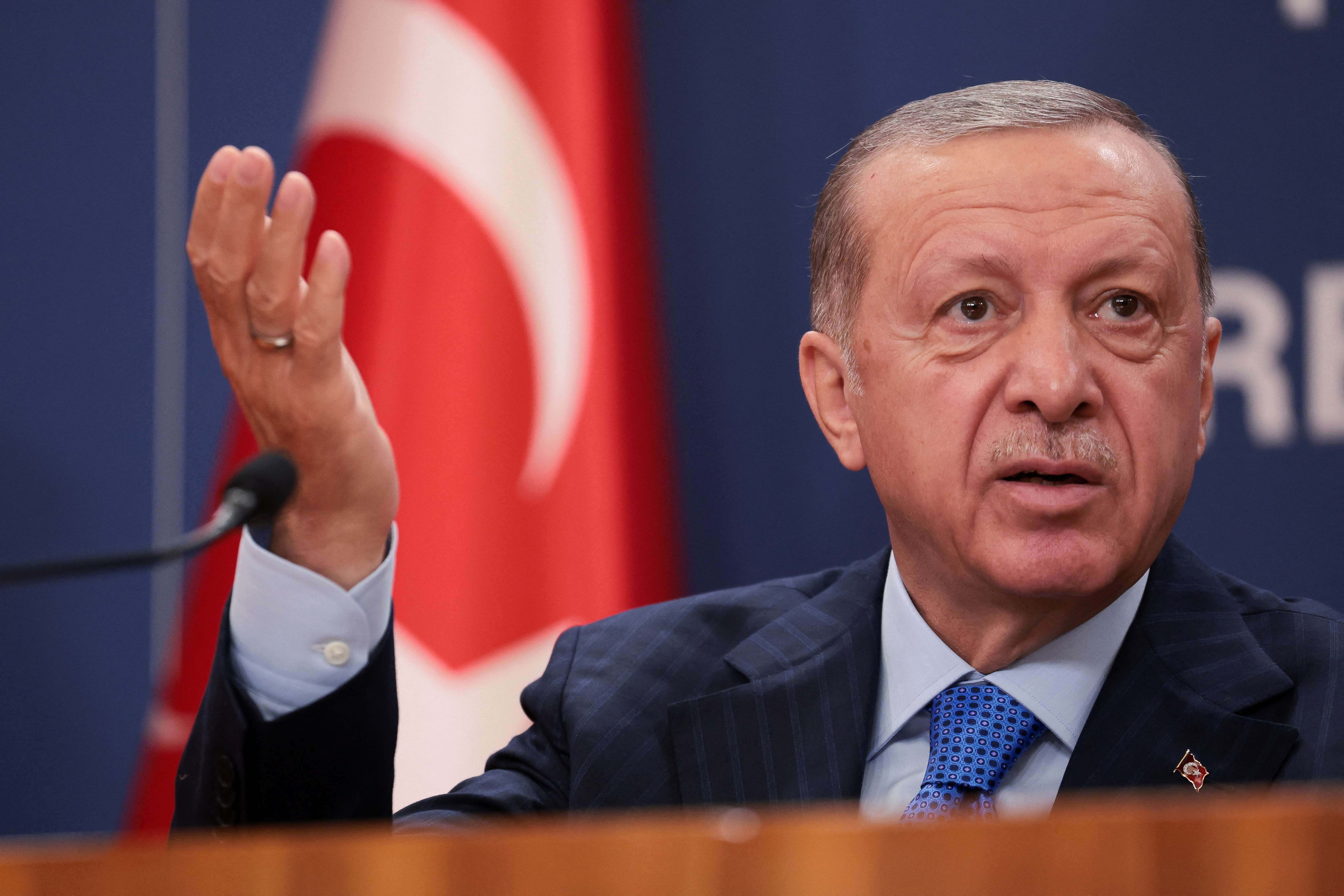 image Erdogan: Turkish Cypriots should support two state solution