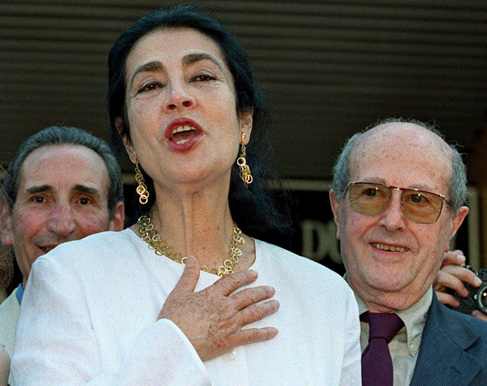 image Greek actress and singer Irene Papas dies aged 96