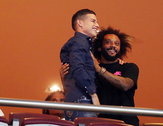 image Former Real Madrid star James Rodríguez joins Olympiakos