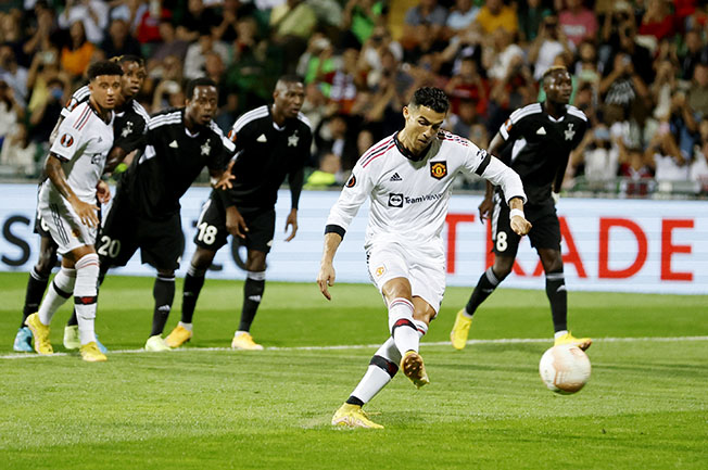 image Man Utd beat Sheriff, Omonia lose at Sociedad