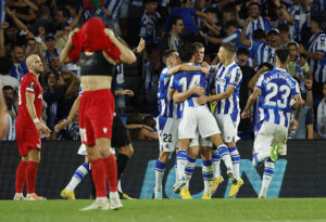 europa league group e real sociedad v omonia