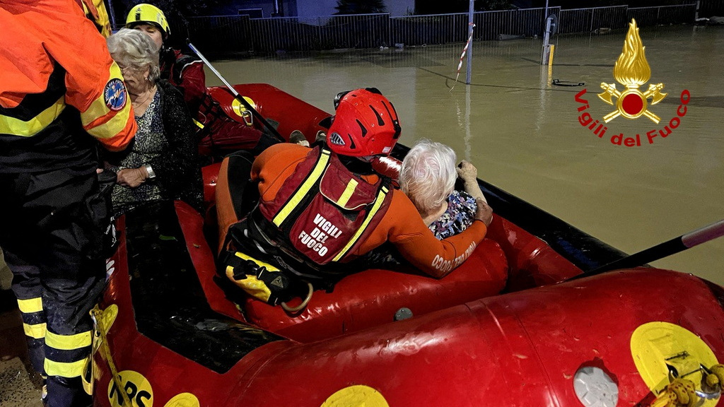 image At least eight dead as flash floods hit central Italy