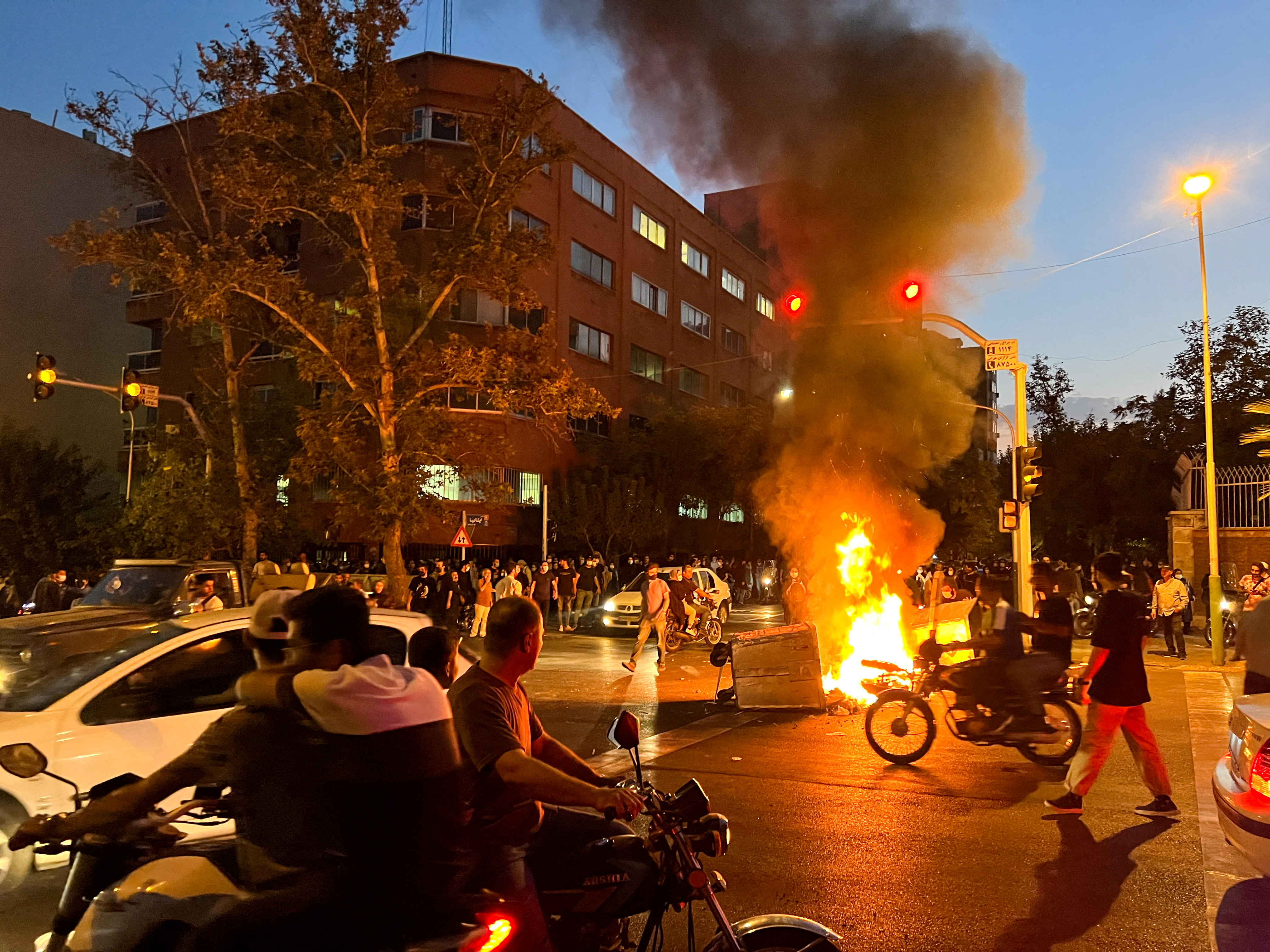 image Iran says U.S. attempting to use unrest to weaken country