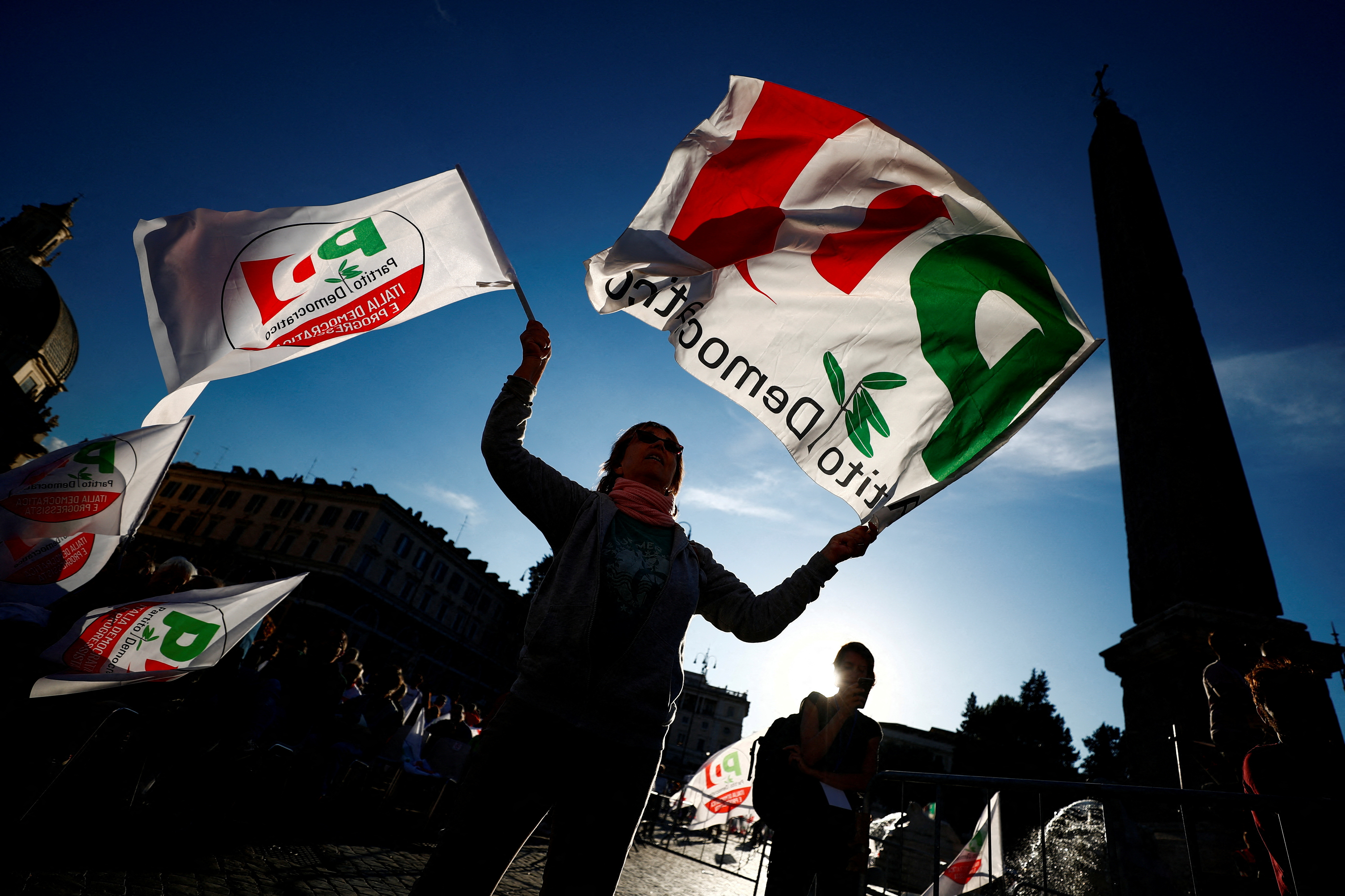 image Italy&#8217;s election campaign ends, tensions between EU and right flares