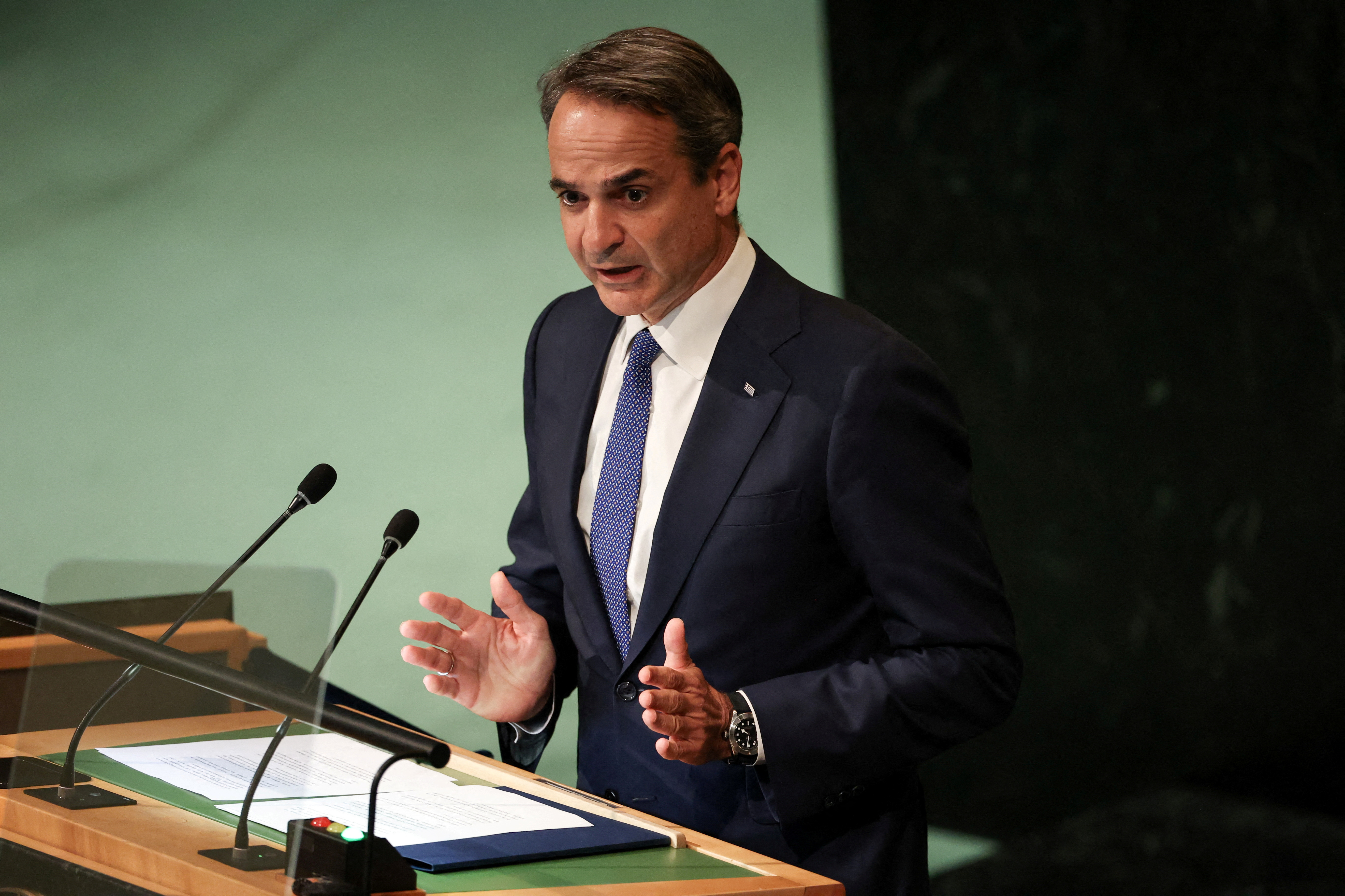 image Mitsotakis: Ukraine is not the only country in post-war Europe to have been attacked