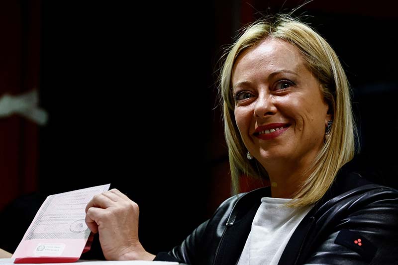 image Italy&#8217;s Meloni tells Ukraine it can count on her