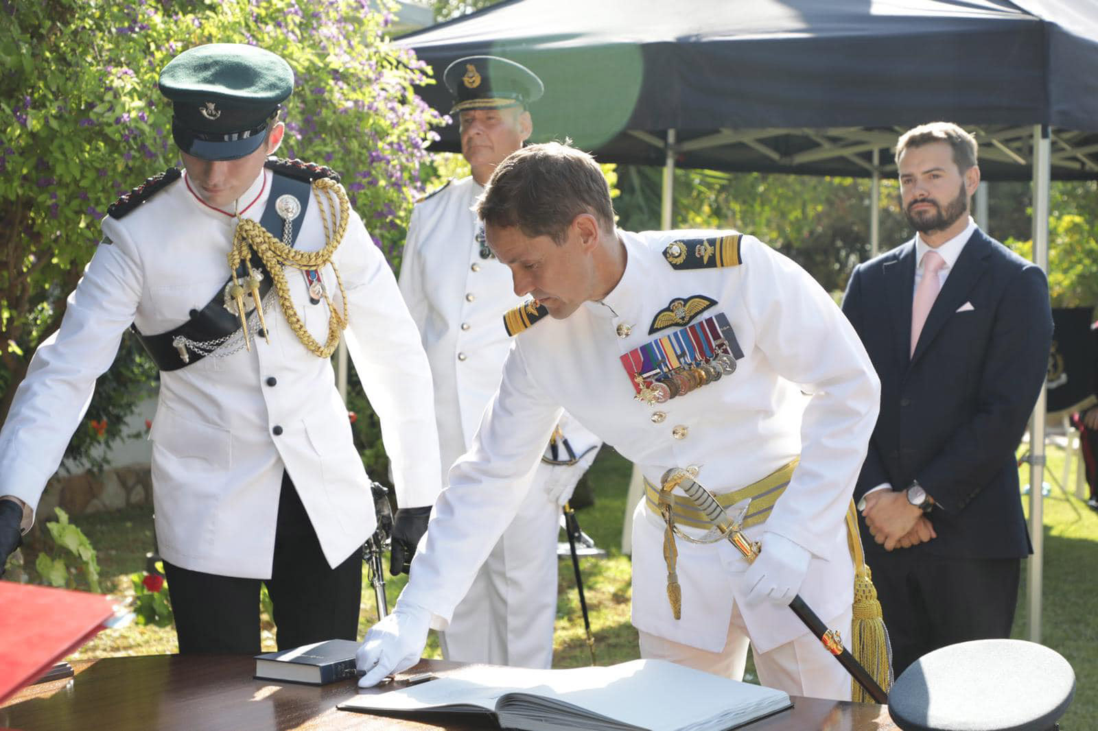 image New British bases administrator sworn-in