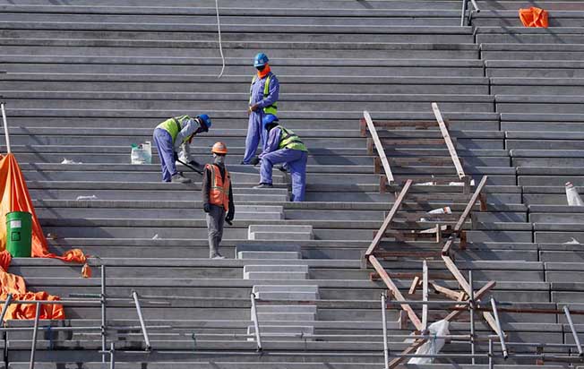 image Rights groups ask sponsors to press FIFA, Qatar on migrant worker compensation