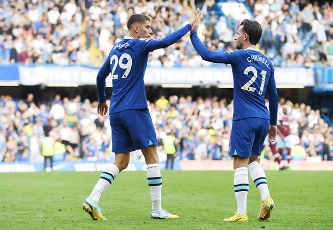 image Chelsea fight back to beat West Ham, Spurs maintain strong start