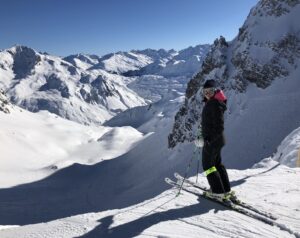on her rare days off, the young ioc leader likes to get sporty whenever possible