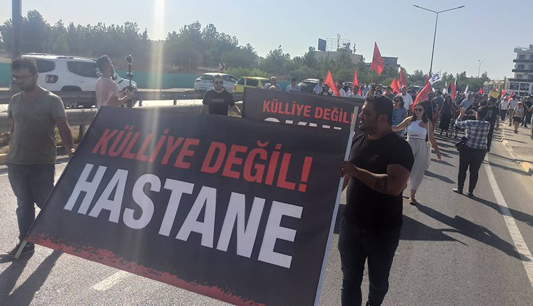 image Protest against new ‘government’ complex in the north