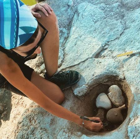 image Bronze age workshop settlement excavated in Erimi