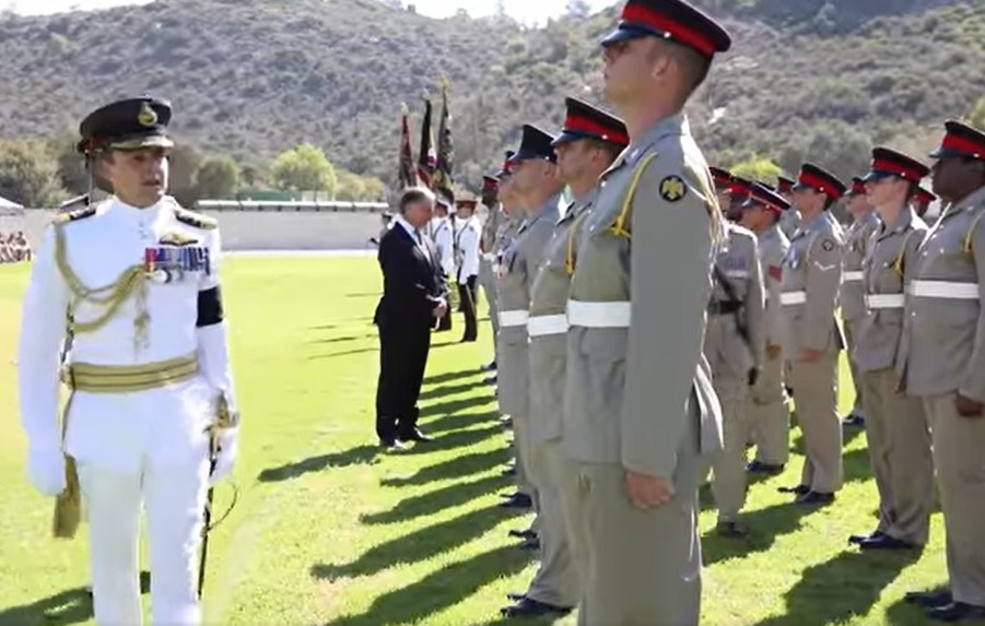 image Bases hold proclamation ceremony for King Charles (video)