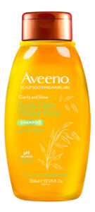 beauty aveeno clarify and shine+ apple cider vinegar shampoo