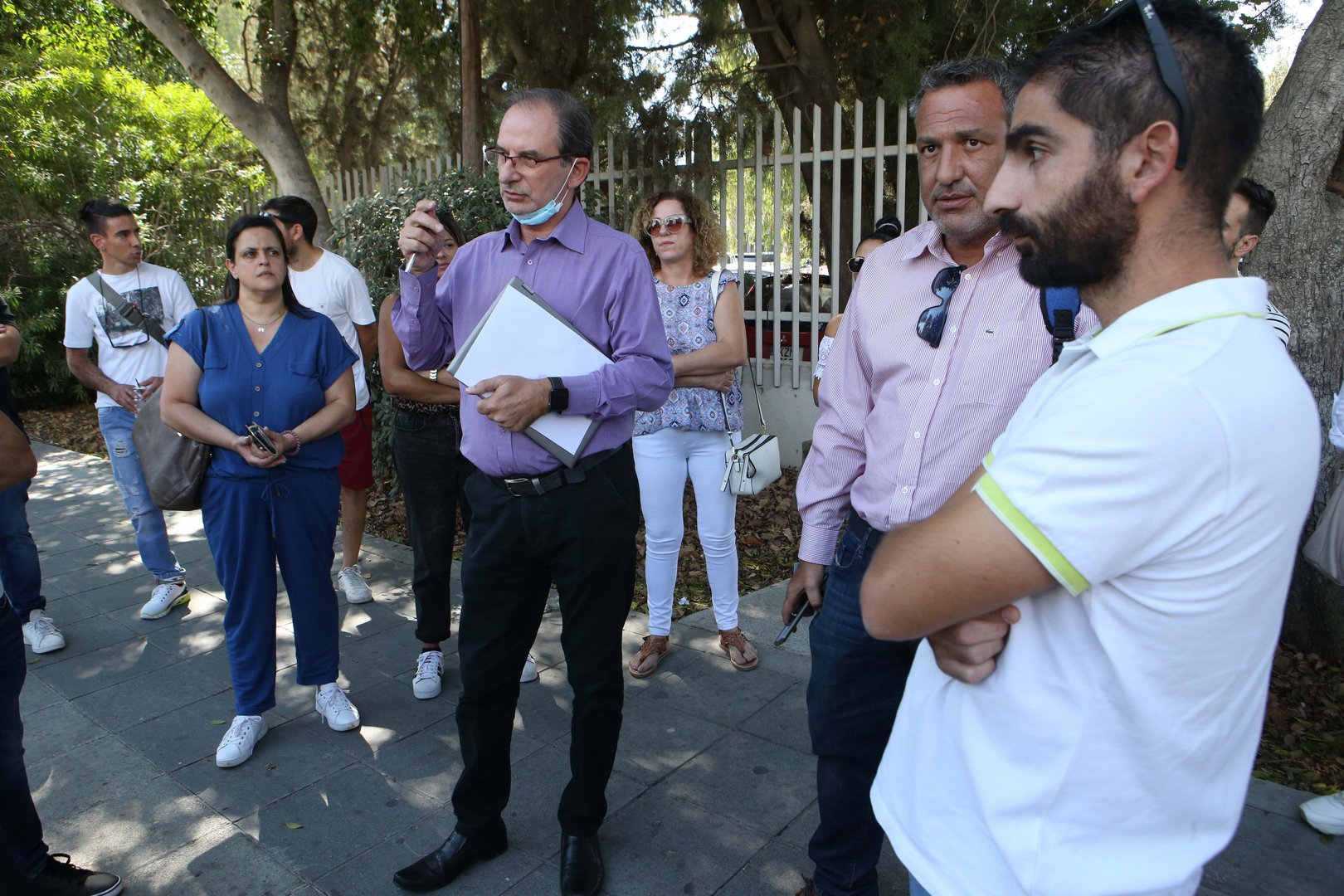 image Neonatal nurses protest over understaffing at Makarios hospital (Updated)