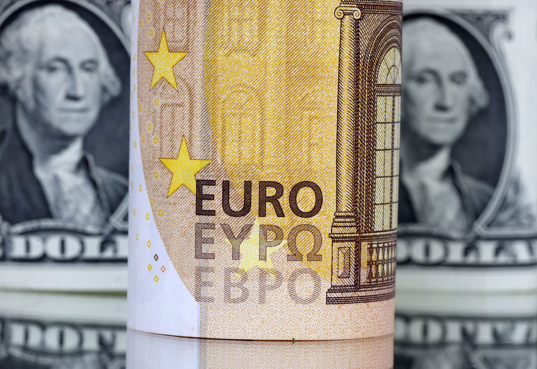 image Euro jumps to 3-week high amid hawkish ECB signals, dollar idles