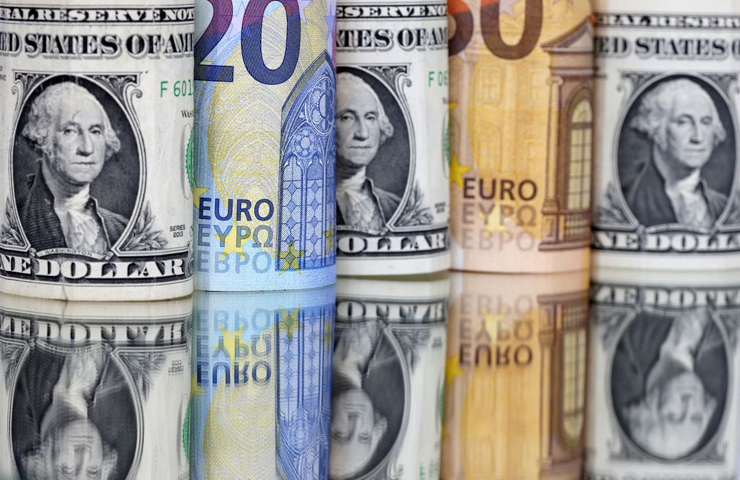 image Euro leaps parity on ECB, world stocks hit one-week high